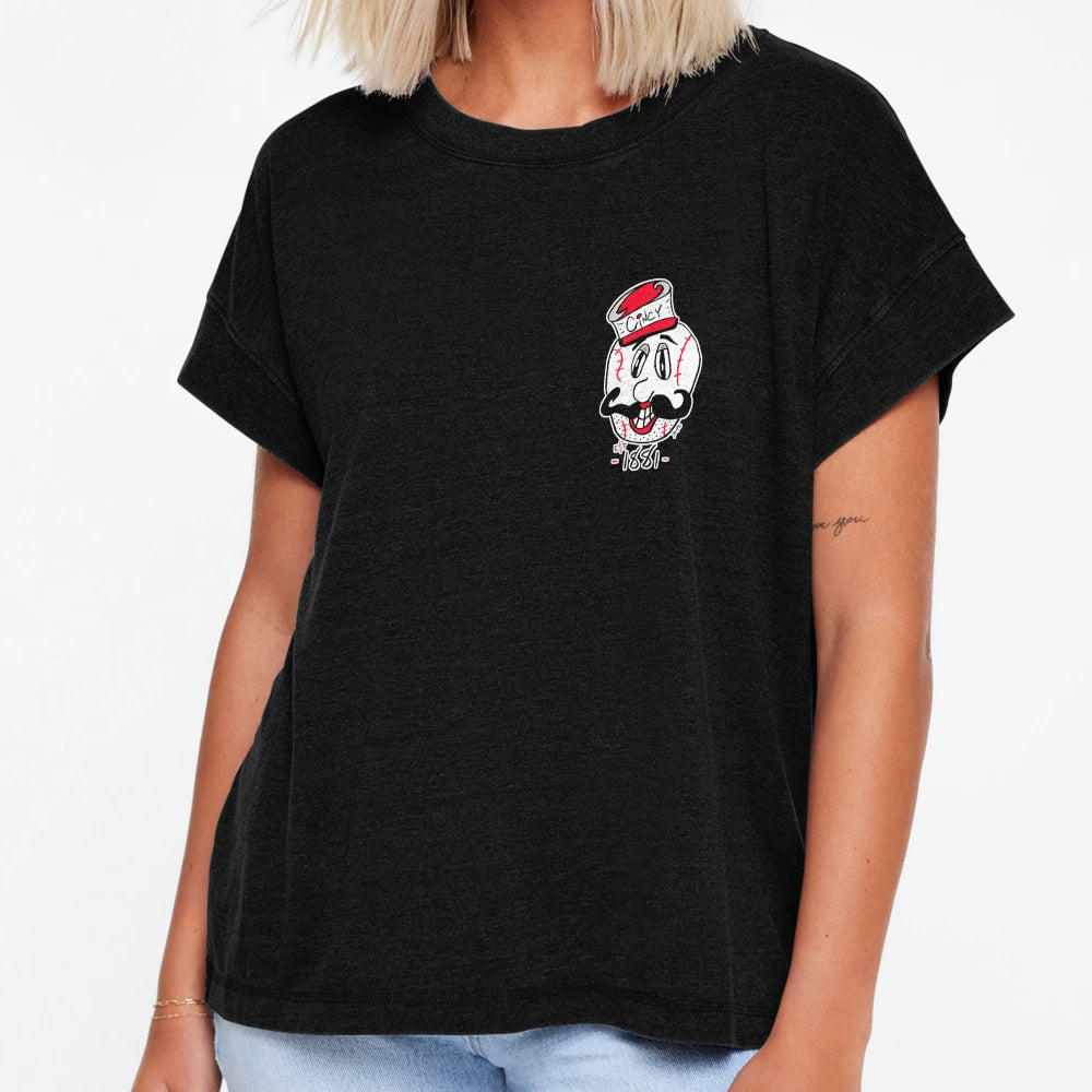 Mr Red Cincy T-Shirt - Custom Art Print Unisex - T-Shirt, Sweatshirt, Hoodie