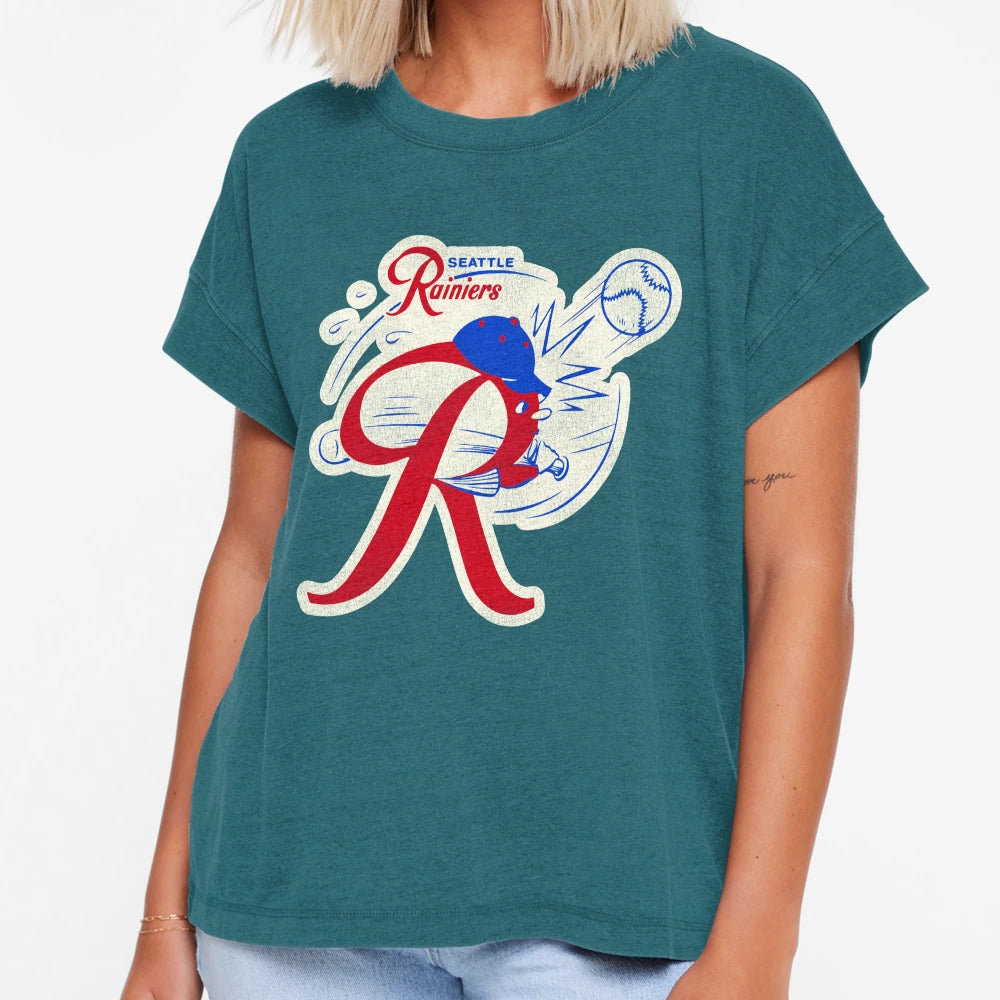 Seattle Rainiers Baseball T-Shirt - Unique Graphic Men Women - T-Shirt, Sweatshirt, Hoodie