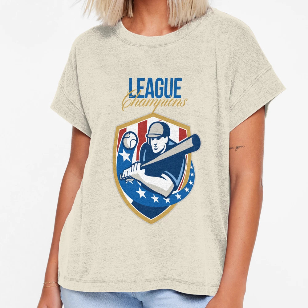Baseball League Champions T-Shirt - Custom Art Print Unisex - T-Shirt, Sweatshirt, Hoodie