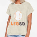 Lfgsd Baseball And T-Shirt - Minimalist Print Men Women - T-Shirt, Sweatshirt, Hoodie