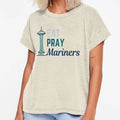 Eat Pray Mariners T-Shirt - Custom Art Print Men Women - T-Shirt, Sweatshirt, Hoodie