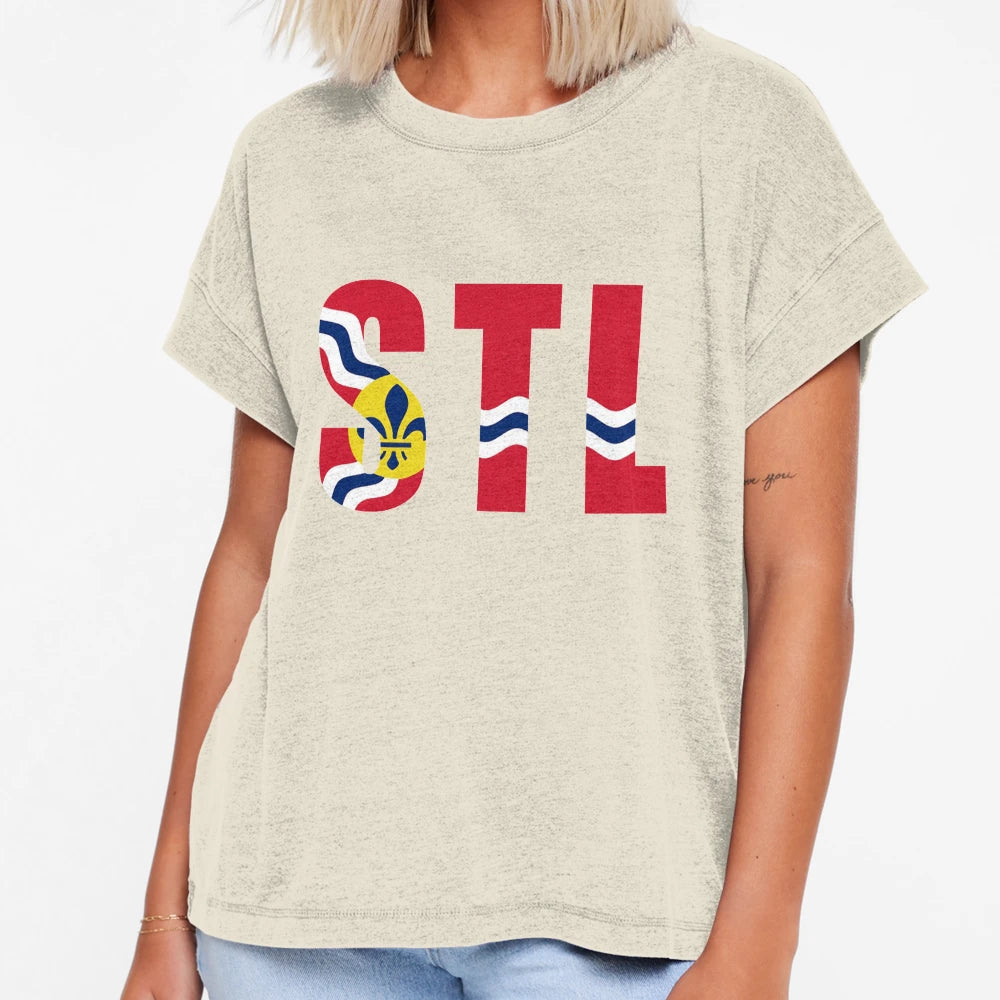 Stl Flag T-Shirt - Aesthetic Graphic Men Women - T-Shirt, Sweatshirt, Hoodie