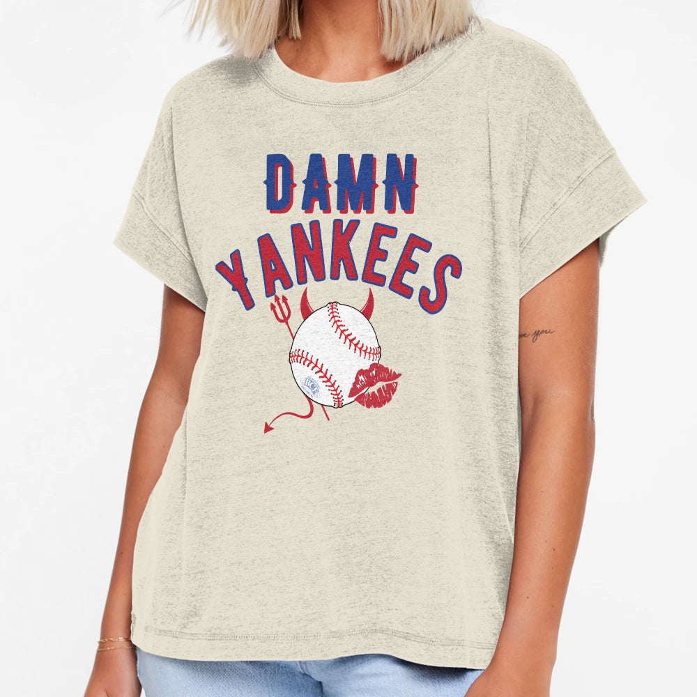 Damn Yanks T-Shirt - Minimalist Print Unisex - T-Shirt, Sweatshirt, Hoodie