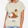Baseball Eat Sleep Repeat T-Shirt - Aesthetic Graphic for Adults - T-Shirt, Sweatshirt, Hoodie