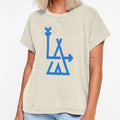La Los Angeles Hipster T-Shirt - Custom Art Print for Adults - T-Shirt, Sweatshirt, Hoodie