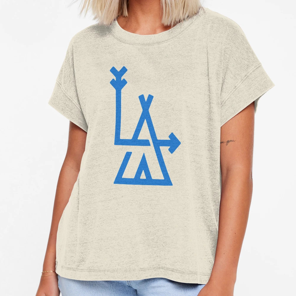 La Los Angeles Hipster T-Shirt - Custom Art Print for Adults - T-Shirt, Sweatshirt, Hoodie