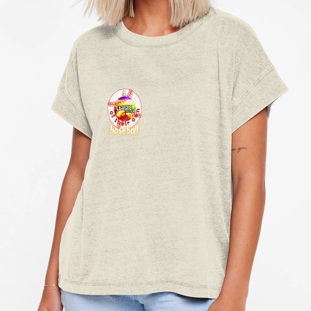 League Their Own Baseball T-Shirt - Minimalist Print for Adults - T-Shirt, Sweatshirt, Hoodie