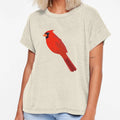 Cardinal White Background T-Shirt - Streetwear Style Men Women - T-Shirt, Sweatshirt, Hoodie