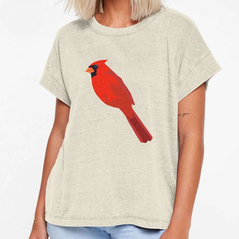 Cardinal White Background T-Shirt - Streetwear Style Men Women - T-Shirt, Sweatshirt, Hoodie