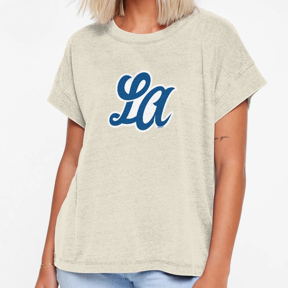 Los Angeles Script T-Shirt - Aesthetic Graphic for Adults - T-Shirt, Sweatshirt, Hoodie