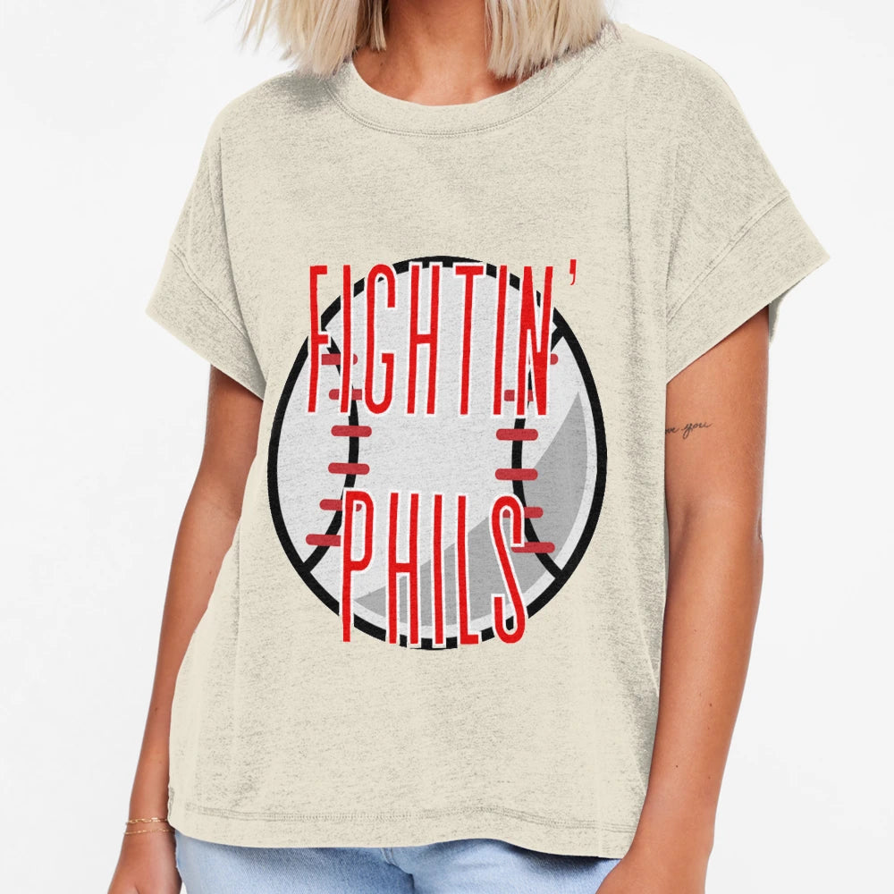 Fightin Phils T-Shirt - Minimalist Print for Adults - T-Shirt, Sweatshirt, Hoodie