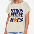 Stros Before Hoes Go Houston T-Shirt - Unique Graphic for Adults - T-Shirt, Sweatshirt, Hoodie