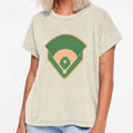 Baseball Field T-Shirt - Trendy Graphic for Adults - T-Shirt, Sweatshirt, Hoodie