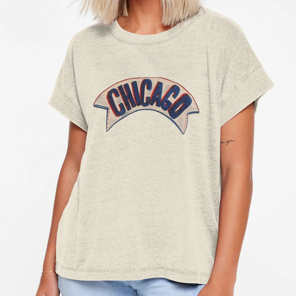 Chicago Banner T-Shirt - Casual Everyday Wear for Adults - T-Shirt, Sweatshirt, Hoodie