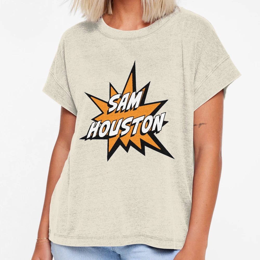 Shsu Sam Houston State University T-Shirt - Custom Art Print Men Women - T-Shirt, Sweatshirt, Hoodie