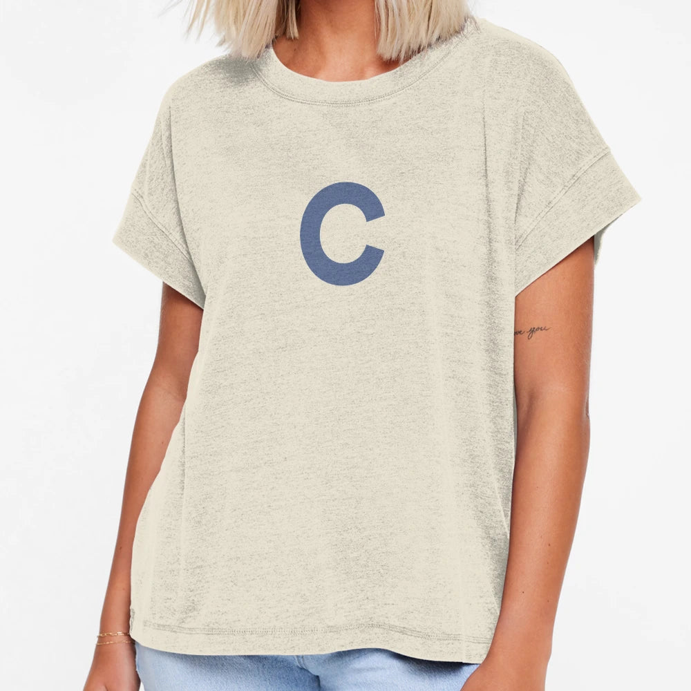 Letter C T-Shirt - Streetwear Style for Adults - T-Shirt, Sweatshirt, Hoodie