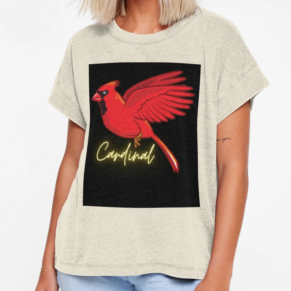 Cardinal King Burst Red Beauty T-Shirt - Unique Graphic for Adults - T-Shirt, Sweatshirt, Hoodie