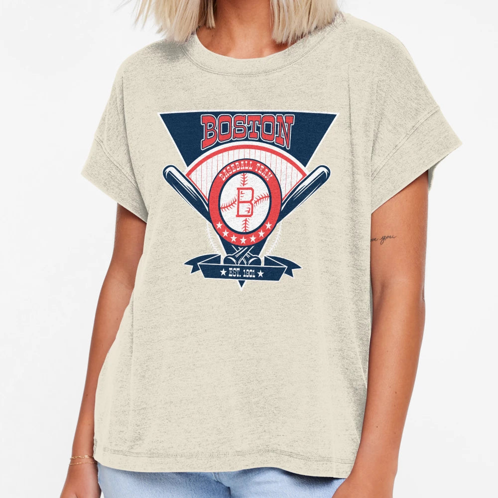 Boston Baseball Team T-Shirt - Unique Graphic Men Women - T-Shirt, Sweatshirt, Hoodie