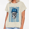 Los Angeles Sugar Skull T-Shirt - Trendy Graphic for Adults - T-Shirt, Sweatshirt, Hoodie