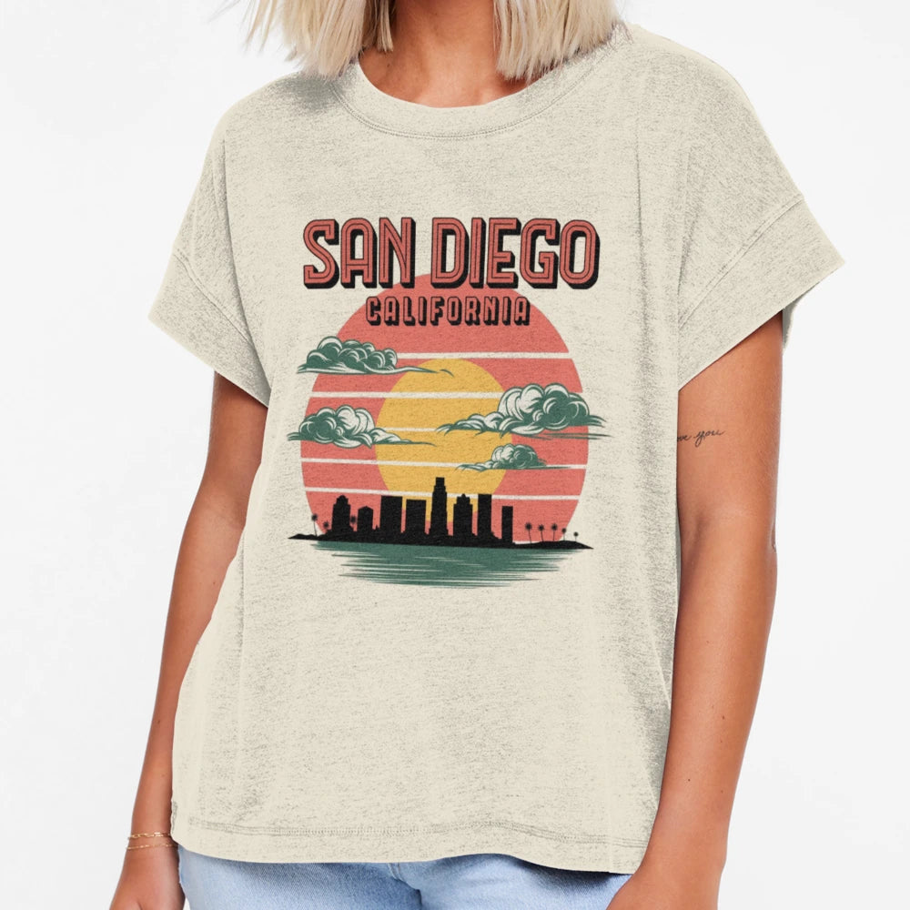 San Diego California T-Shirt - Novelty Apparel Unisex - T-Shirt, Sweatshirt, Hoodie