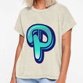 Alphabet P Graffiti Letters Letter P T-Shirt - Unique Graphic for Adults - T-Shirt, Sweatshirt, Hoodie