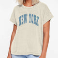 New York Varsity Lettering T-Shirt - Casual Everyday Wear Men Women - T-Shirt, Sweatshirt, Hoodie