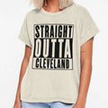 Straight Outta Cleveland T-Shirt - Aesthetic Graphic Unisex - T-Shirt, Sweatshirt, Hoodie