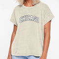 Chicago Logo Collegiate Sporty Urban T-Shirt - Streetwear Style Men Women - T-Shirt, Sweatshirt, Hoodie