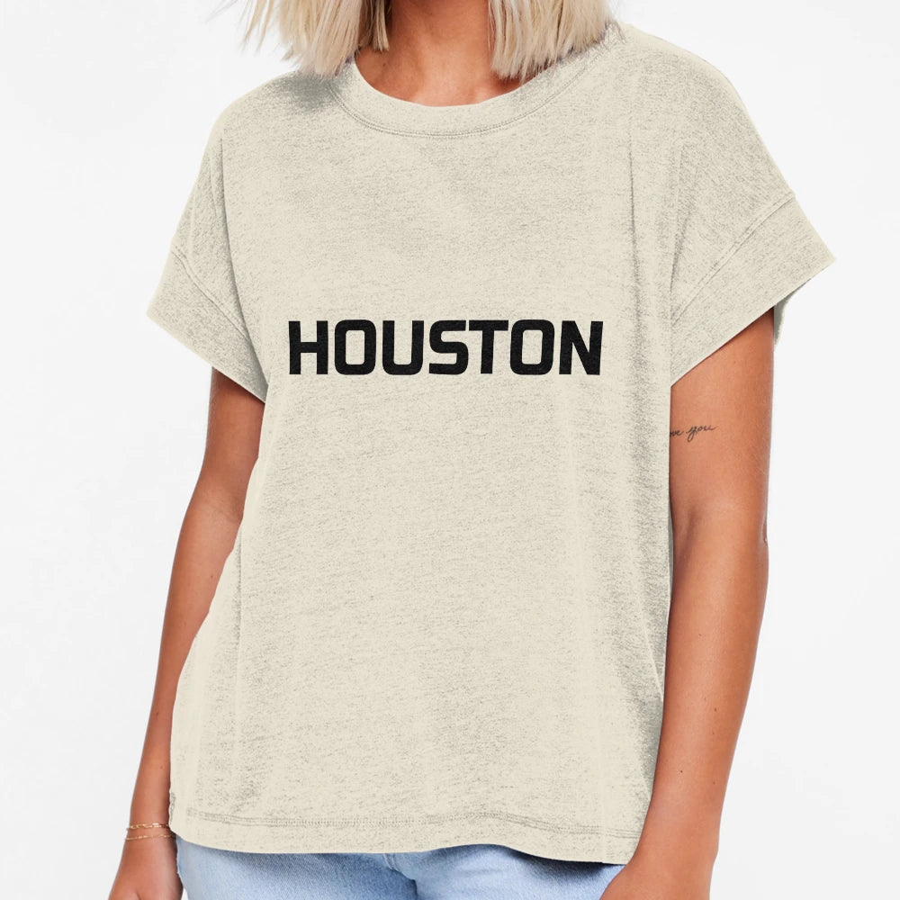 Houston T-Shirt - Minimalist Print Men Women - T-Shirt, Sweatshirt, Hoodie