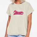Chicago Illinois Underscore T-Shirt - Aesthetic Graphic Unisex - T-Shirt, Sweatshirt, Hoodie