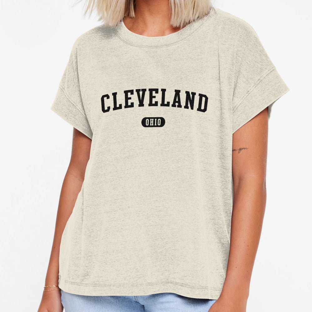 Cleveland Oh T-Shirt - Trendy Graphic Men Women - T-Shirt, Sweatshirt, Hoodie