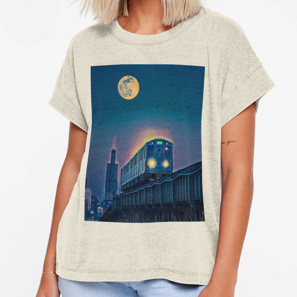 Chicago T-Shirt - Custom Art Print Unisex - T-Shirt, Sweatshirt, Hoodie