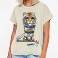Tiger Baseball Player T-Shirt - Streetwear Style for Adults - T-Shirt, Sweatshirt, Hoodie