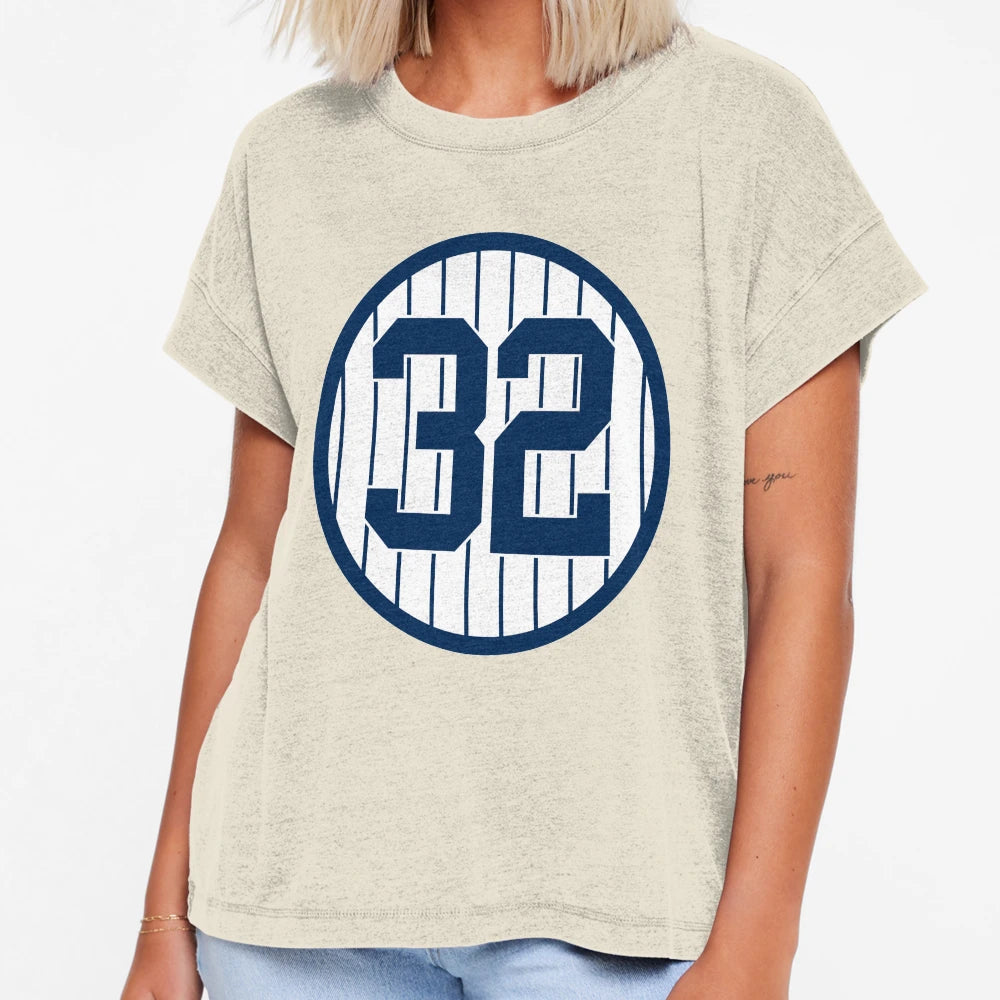 Elston Howard 32 Jersey Number T-Shirt - Unique Graphic for Adults - T-Shirt, Sweatshirt, Hoodie