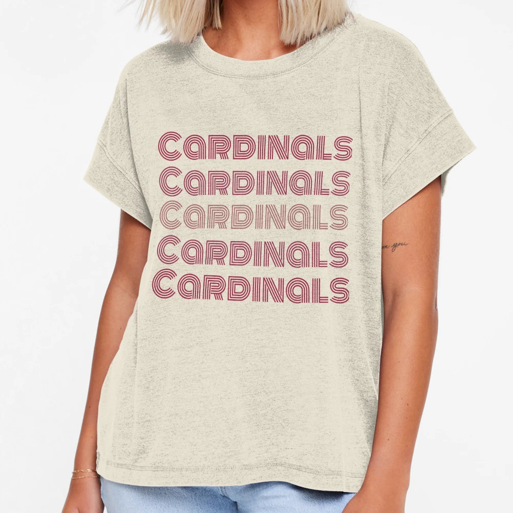Red Cardinals Bird Lovers T-Shirt - Minimalist Print for Adults - T-Shirt, Sweatshirt, Hoodie
