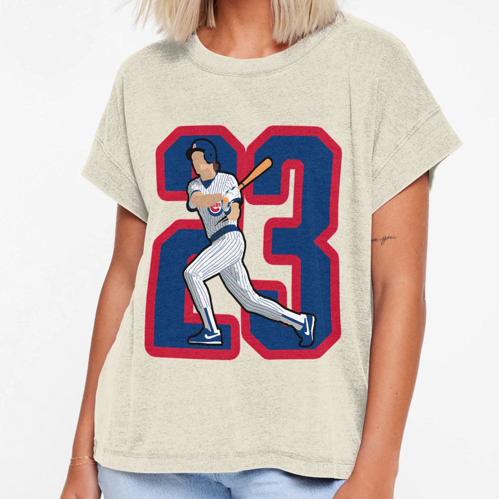 Ryne Sandberg 23 T-Shirt - Streetwear Style for Adults - T-Shirt, Sweatshirt, Hoodie