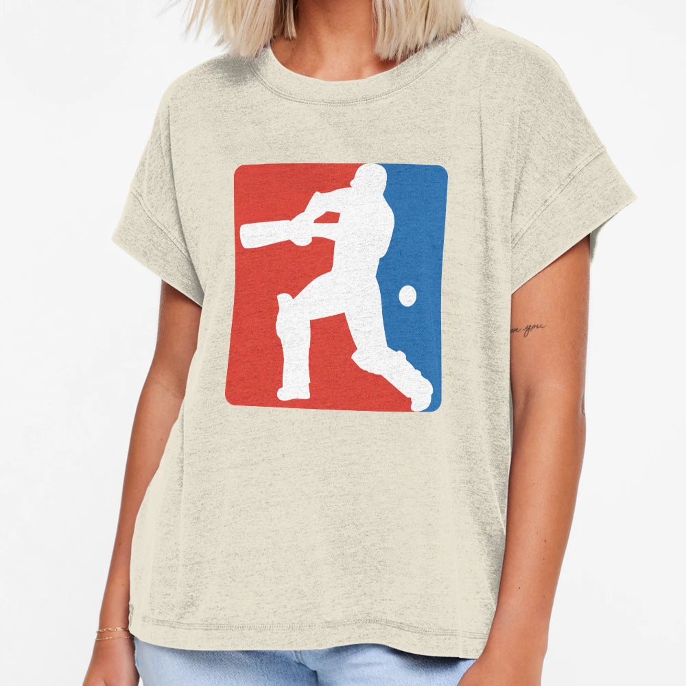 Cricket League T-Shirt - Minimalist Print Men Women - T-Shirt, Sweatshirt, Hoodie