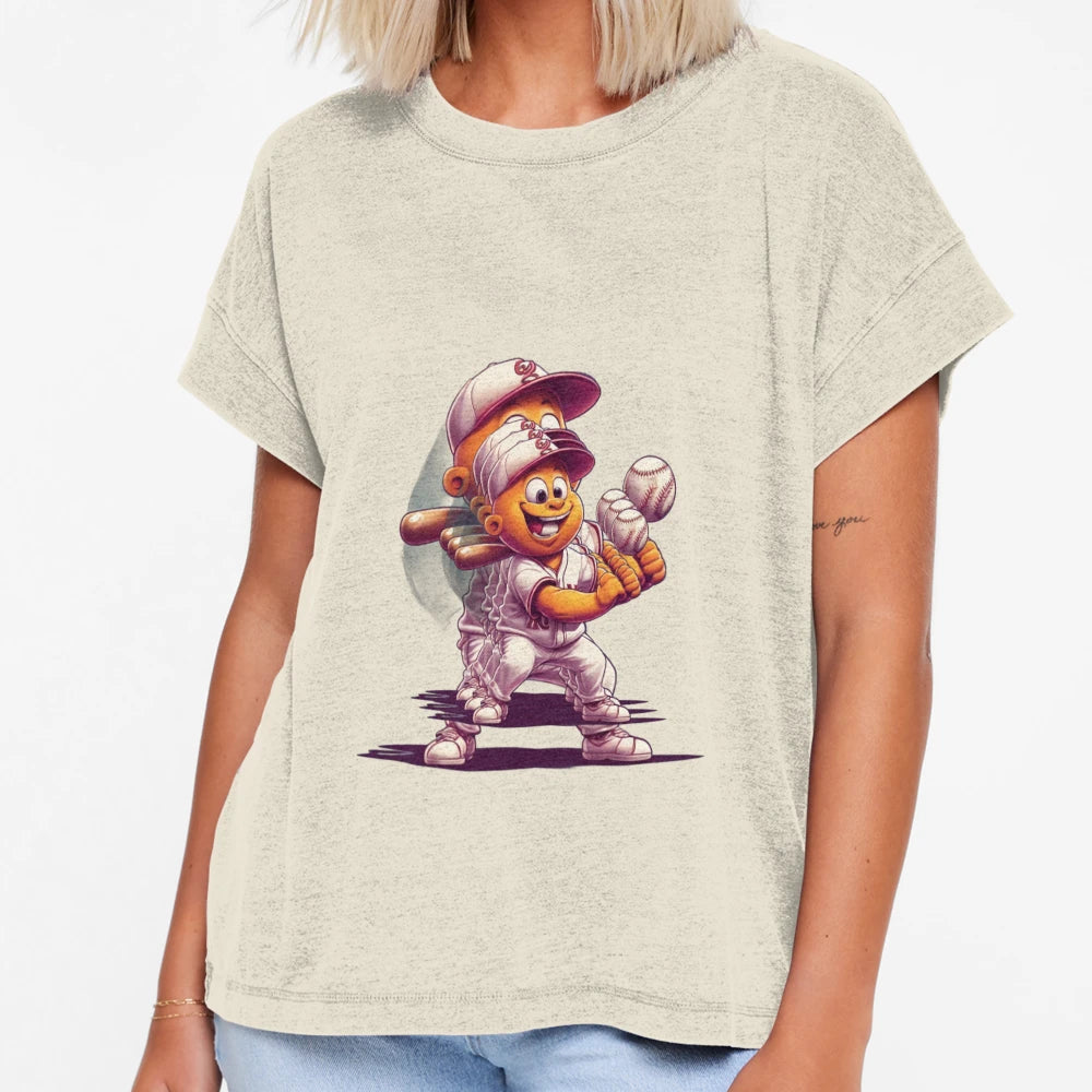 Cartoon Charachter Playing T-Shirt - Casual Everyday Wear for Adults - T-Shirt, Sweatshirt, Hoodie