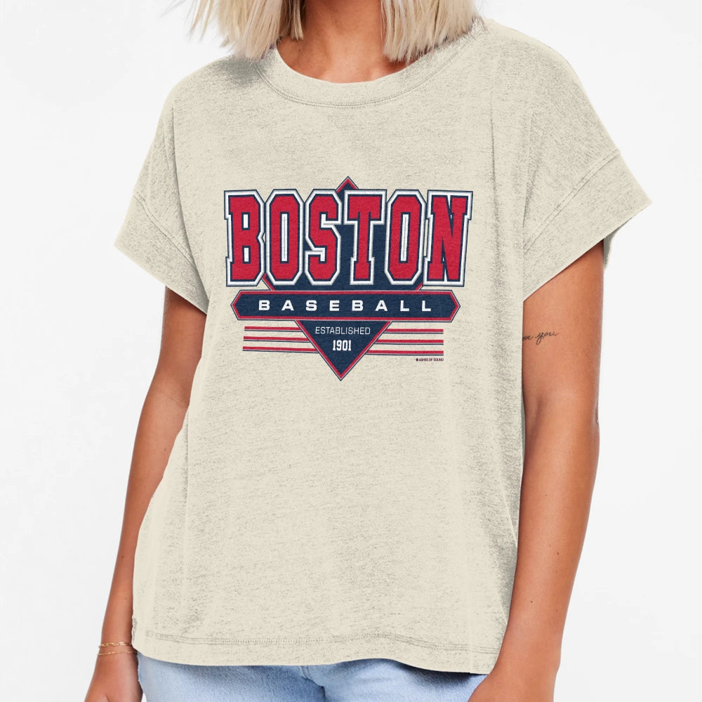 Boston Baseball Red Sox Inspired 90S T-Shirt - Trendy Graphic for Adults - T-Shirt, Sweatshirt, Hoodie