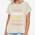 Houston Texas Baseball Hou And Text T-Shirt - Aesthetic Graphic for Adults - T-Shirt, Sweatshirt, Hoodie