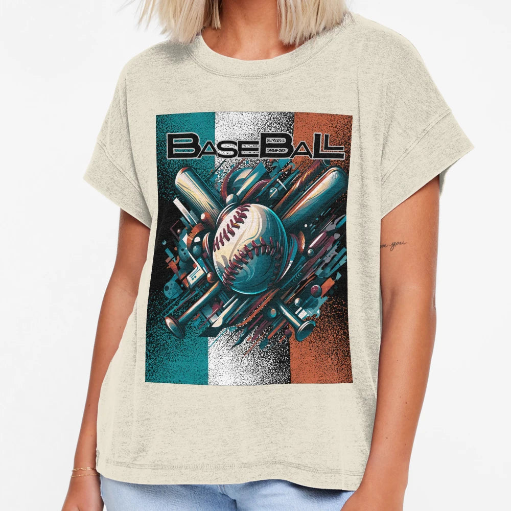 Baseball T-Shirt - Trendy Graphic Unisex - T-Shirt, Sweatshirt, Hoodie