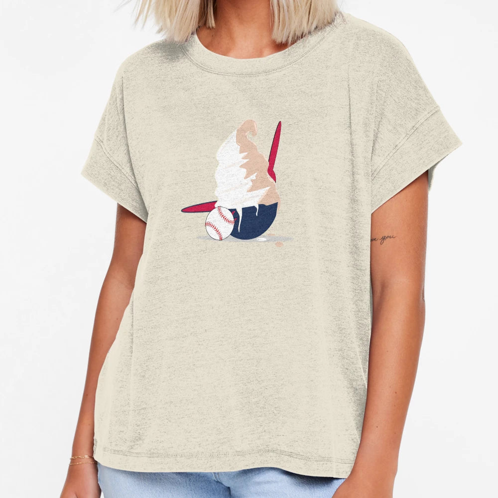 Atlanta Baseball Ice Cream Helmet T-Shirt - Novelty Apparel for Adults - T-Shirt, Sweatshirt, Hoodie
