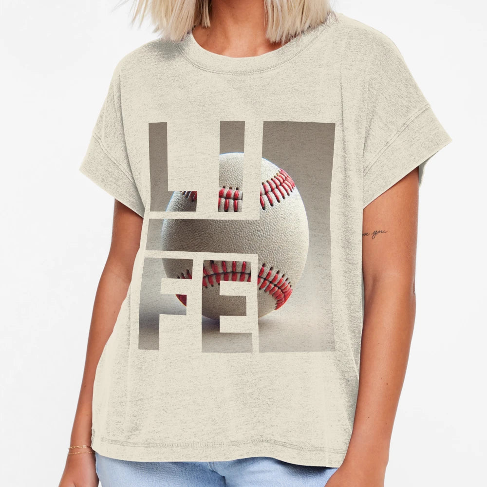 Baseball Is Life T-Shirt - Custom Art Print for Adults - T-Shirt, Sweatshirt, Hoodie