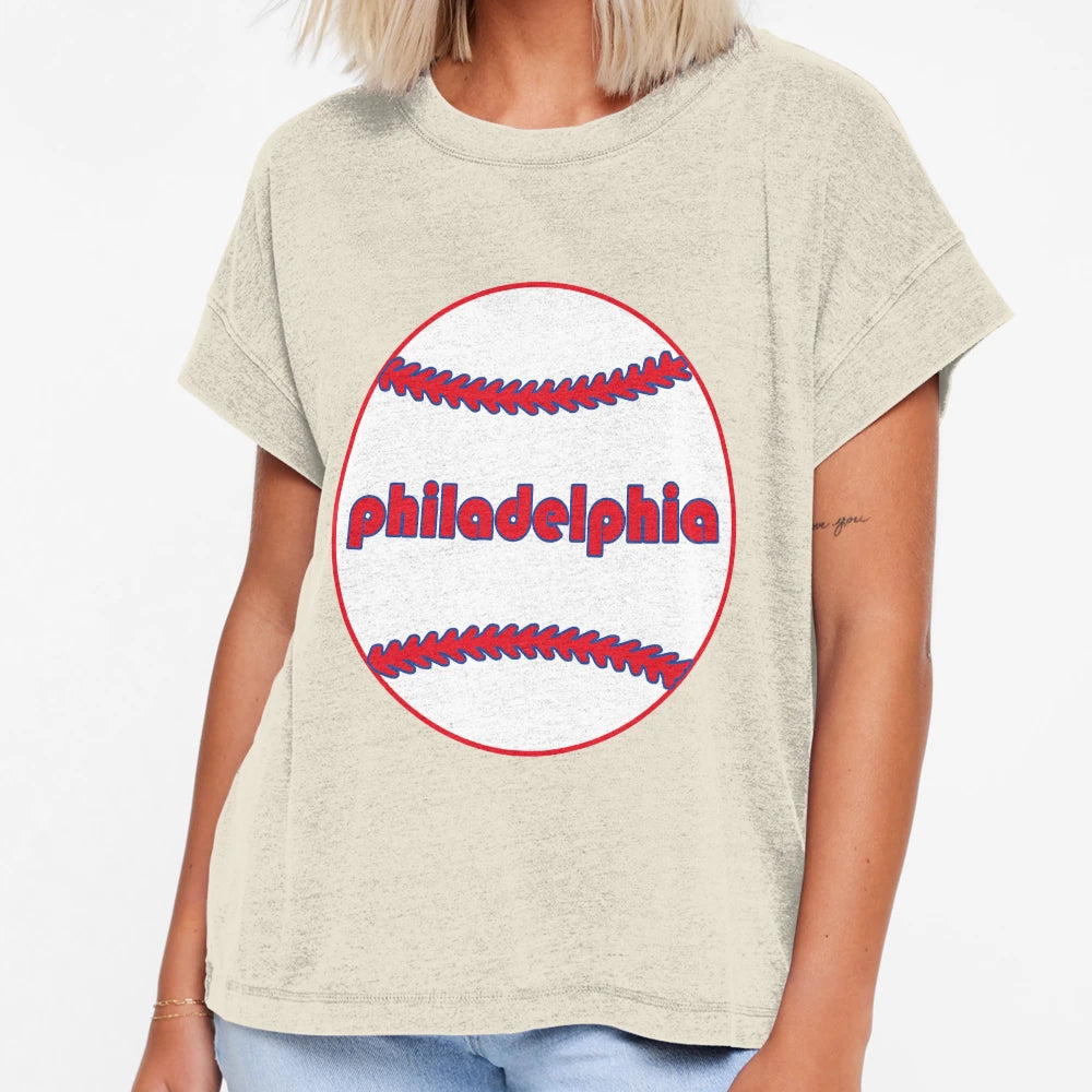 Philadelphia Throwback Baseball T-Shirt - Trendy Graphic Men Women - T-Shirt, Sweatshirt, Hoodie