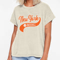 Ny Baseball New York Swoosh T-Shirt - Minimalist Print for Adults - T-Shirt, Sweatshirt, Hoodie