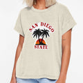 Sdsu Malibu T-Shirt - Novelty Apparel Men Women - T-Shirt, Sweatshirt, Hoodie