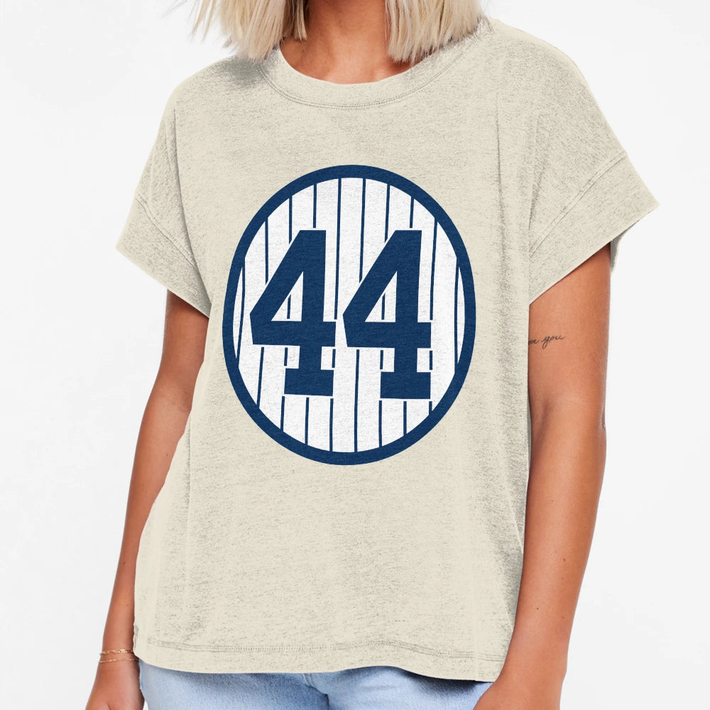 Reggie Jackson 44 Jersey Number T-Shirt - Aesthetic Graphic for Adults - T-Shirt, Sweatshirt, Hoodie