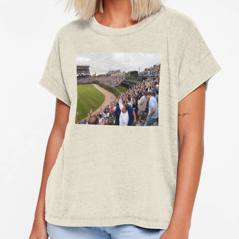 Wrigley Bleachers Bleacher Bums Outfield T-Shirt - Streetwear Style Unisex - T-Shirt, Sweatshirt, Hoodie