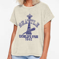 1962 Seattle Worlds Fair T-Shirt - Custom Art Print Men Women - T-Shirt, Sweatshirt, Hoodie
