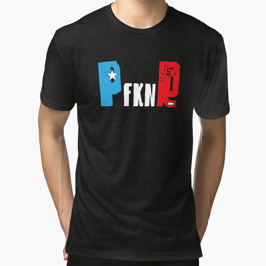 Pfknr Puerto Rico Boricua Puerto Rican Flag T-Shirt - Trendy Graphic Unisex - T-Shirt, Sweatshirt, Hoodie